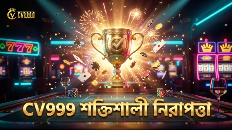 নিরাপত্তা ব্যবস্থা শক্তিশালী করে CV999 অ্যাকাউন্ট রক্ষা করে। সঠিক ভেরিফিকেশন প্রক্রিয়া গুরুত্বপূর্ণ।