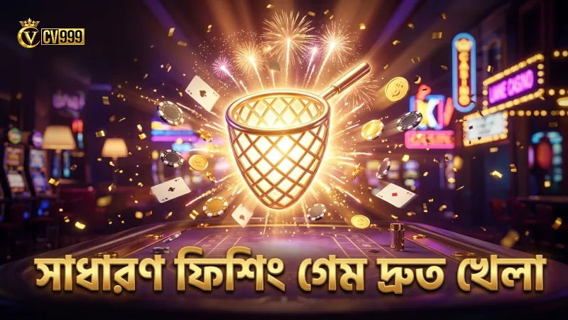 সাধারণ ফিশিং গেমের গতি ও খেলার ধারা বুঝে দ্রুত খেলার জন্য প্রস্তুত হন