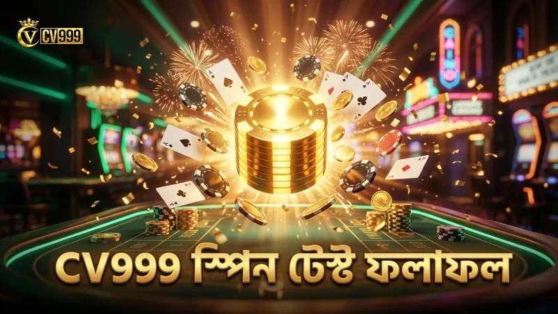 CV999-এ ৪০০ স্পিন টেস্টের মাধ্যমে হিট রেশিও যাচাই।