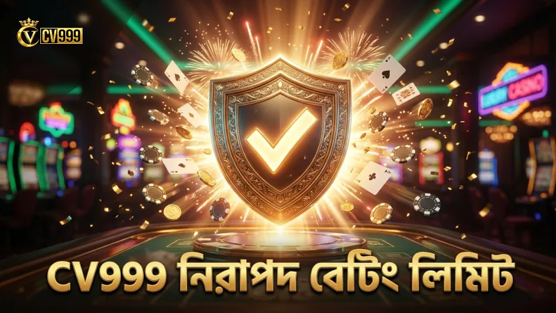 নিরাপদ বাজির জন্য CV999-এ স্বচ্ছ বেটিং লিমিট তথ্য।