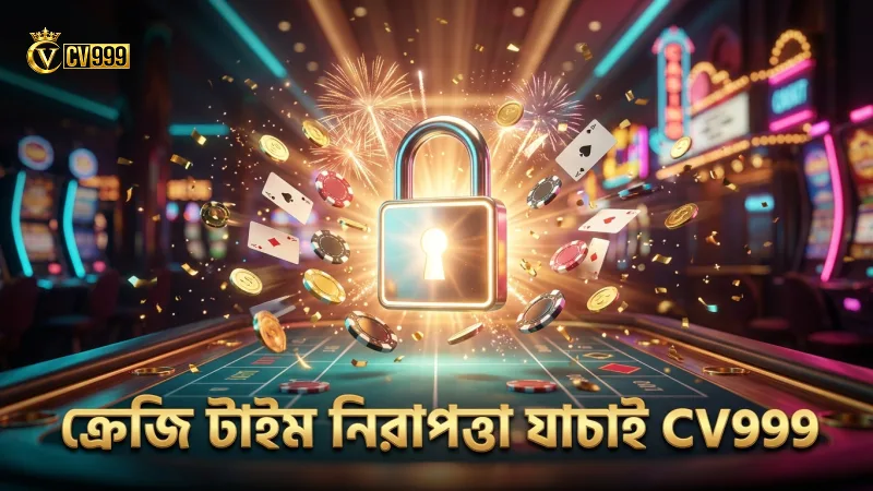 ক্রেজি টাইম গেমের নিরাপত্তা যাচাই এবং ভেরিফিকেশন প্রক্রিয়া