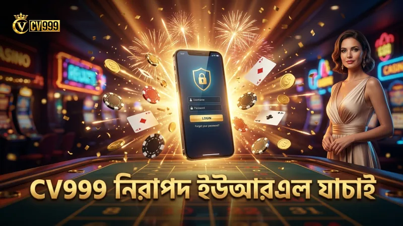 সঠিক ইউআরএল যাচাই করে CV999 লগইন নিরাপদ রাখুন