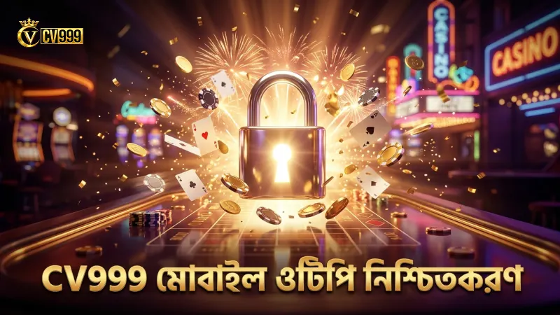 মোবাইল ওটিপি ভেরিফিকেশন দিয়ে CV999 অ্যাকাউন্ট সক্রিয় করুন