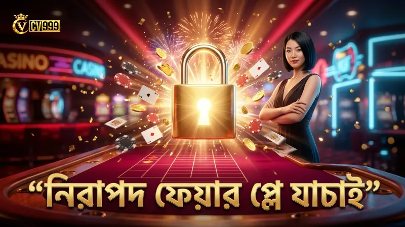 ফেয়ার প্লে যাচাই নিশ্চিত করে নিরাপদ খেলা।