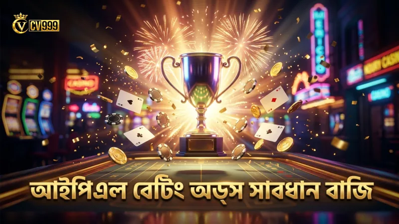 আইপিএল বেটিং অডসের জটিলতা বুঝে সাবধান বাজি ধরুন