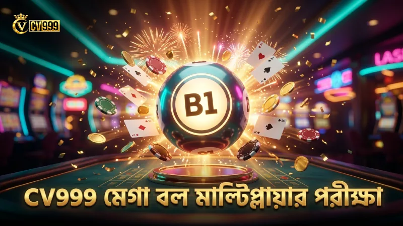 CV999 মেগা বল খেলায় মাল্টিপ্লায়ার ফ্রিকোয়েন্সি পরীক্ষা করা হচ্ছে
