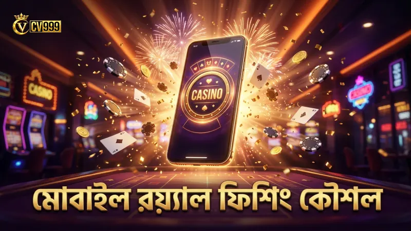 মোবাইল স্ক্রিনে রয়্যাল ফিশিংয়ের সঠিক কৌশল