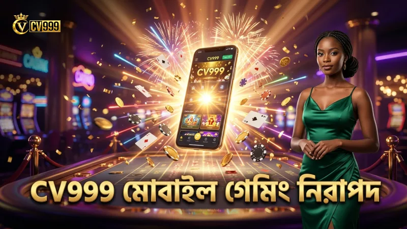 CV999 নিরাপদ ও দ্রুত মোবাইল গেমিং পরিবেশ প্রদান করে।