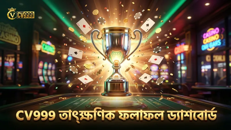 তাত্ক্ষণিক ফলাফল দেখায় CV999-এর ভার্চুয়াল ফুটবল ড্যাশবোর্ড